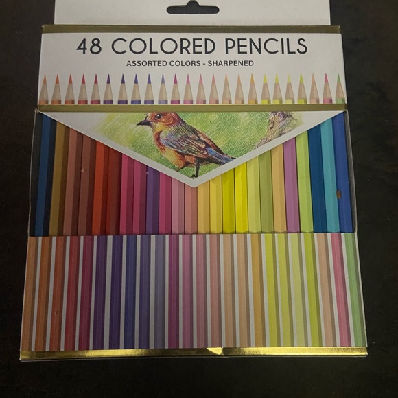 Colored pencil Pack 48ct Sharpened - Picture 2 of 3